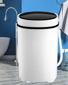 Lavadora semiautomática pequeña de un solo cilindro con cubeta redonda grande para el hogar, lavadora de zapatos - Product Image 3