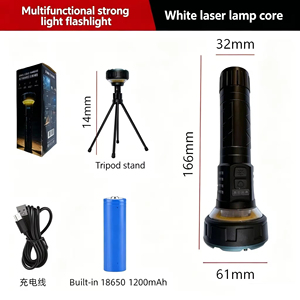 Portable Mini Solar Powered Hand Crank Strong Light <b>LED</b> <b>Flashlight</b> Emergency Charging for Outdoor Camping - Product Image 6