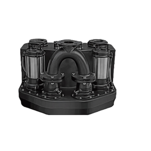 Pompe de relevage des eaux usées en PE de haute qualité à double pompe pour petits centres commerciaux et stations de relevage de rues commerciales WL150L - Product Image 1