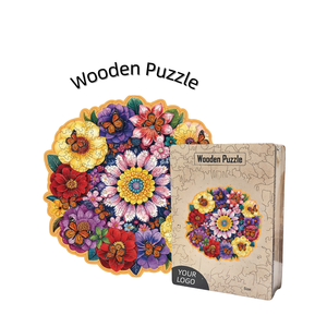 <span class=keywords><strong>Puzzle</strong></span> en bois <span class=keywords><strong>Zen</strong></span> personnalisé avec des thèmes de la nature apaisants pour la méditation pleine conscience et la relaxation après le travail - Product Image 2