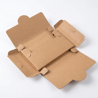 Boîtes en carton pliables écologiques biodégradables personnalisées avec logo imprimé en gros pour enveloppes, cartes postales et cartes de vœux