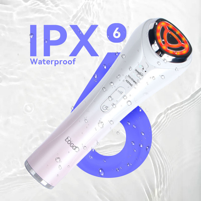 Home Use Skin Tightening EMS Face Lifting Machine Facial Electric Massager Face Neck Head Vibration Wand Beauty Care Device