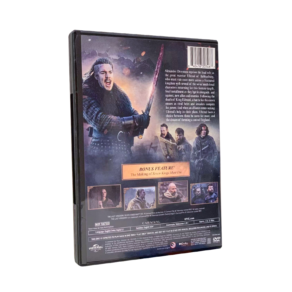 The Last Kingdom: Seven Kings Must Die DVD - Latest Releases for