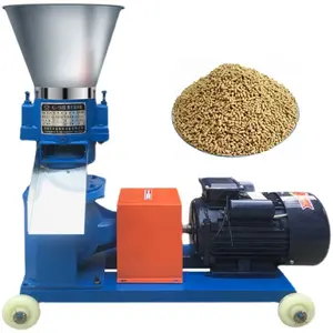 Máquina de pellets para alimentación de cerdos, uso doméstico y para aves de corral, máquina de fabricación de pellets de pasto Napier