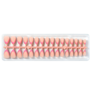 Uñas Postizas Francesas Extra Cortas Cuadradas, 150 Piezas, 15 Tamaños, Puntas de Uñas de Gel Suave, Removibles, para Manicura DIY en Casa o Salón - Product Image 6