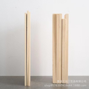 แผ่นไม้สนแท้ขนาด 30x10x1 มม. รูปทรงสี่เหลี่ยมผืนผ้า สำหรับตกแต่งบ้านสไตล์เรียบง่าย - Product Image 1