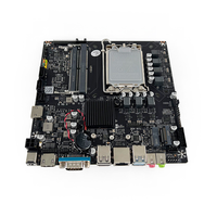 Nouvelle carte mère H610 Thin Mini-ITX compatible avec les processeurs Intel Core de 12e à 14e génération LGA1700, 2x DDR4 RAM, NVMe SATA3.0 M.2, carte mère H610 ITX