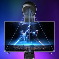 Bande lumineuse LED en plastique pour Smart TV, synchronisation caméra, musique, lumière ambiante changeante de couleur / Contrôle via application Wi-Fi pour la maison