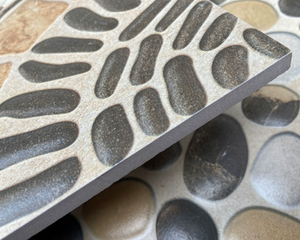 Piastrelle per pavimenti antiscivolo con balcone di ciottoli 400x400 giardino esterno Villa <span class=keywords><strong>terrazza</strong></span> anticongelamento e protezione solare piastrelle per pavimenti - Product Image 5