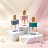 Tubes de brillant à lèvres carrés en PP vides de 8 ml avec applicateurs, emballages cosmétiques personnalisables avec logo, modèle HY03, 13-15,9 mm
