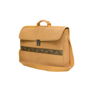 Bolso Tote de Yute Heritage Touch, Personalizado al por Mayor, Ecológico, de Lujo, Impermeable, para Portátil - Product Image 1