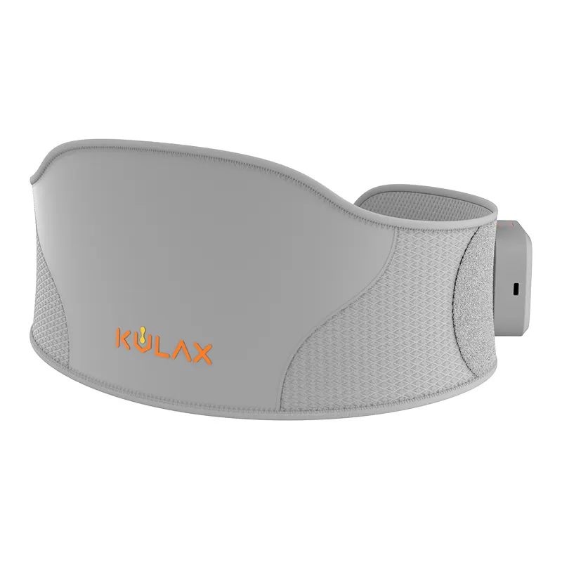 Ceinture de soutien de taille de qualité supérieure de haute qualité Support de taille de massage par vibration à chauffage électrique avec écran d'affichage numérique intelligent