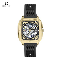 Montre-bracelet automatique pour hommes, bijou mécanique en alliage, marque de luxe, cadeau