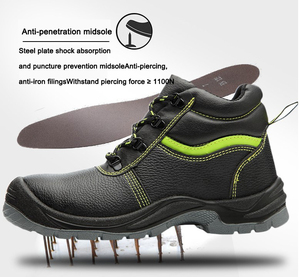 Calzado de Seguridad <span class=keywords><strong>para</strong></span> la Construcción, Antipolvo, Antideslizante, Impermeable, Protección <span class=keywords><strong>para</strong></span> los Pies, Zapatos <span class=keywords><strong>para</strong></span> Techos, Calzado Laboral <span class=keywords><strong>para</strong></span> Hombre - Product Image 4