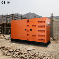 Groupe électrogène diesel électrique sans balais haute performance Cummins 125 kVA 150 kVA 250 kVA 400 kVA 500 kVA, type ouvert, 1500 tr/min, 50 Hz, triphasé