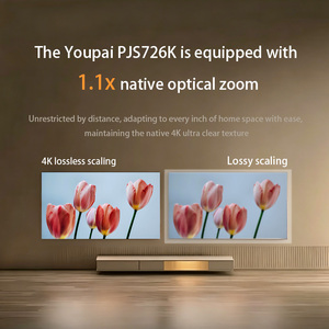 โปรเจคเตอร์โฮมเธียเตอร์เลเซอร์ <span class=keywords><strong>ViewSonic</strong></span> PJS726K ความละเอียดเนทีฟ 4K, 3500 ANSI ลูเมนส์, HDR, ลดอาการหน่วงอินพุตต่ำสำหรับภาพยนตร์และการเล่นเกม - Product Image 4