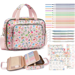 Sac de rangement pour livres et bonbons, grande capacité, personnalisé, à fermeture éclair, tendance, portable, de voyage, à bandoulière, sac de prière, anti-poussière - Product Image 3