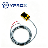 Sensor Proximitas Induktif Persegi YPROX LJ10C Jarak Deteksi 8mm 10-30V DC IP67 300Hz Saklar Posisi ABS