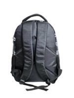 Sac à dos scolaire KUOBU personnalisé avec logo, en polyester durable, fermeture éclair, système de soutien dorsal ergonomique, compartiment pour ordinateur