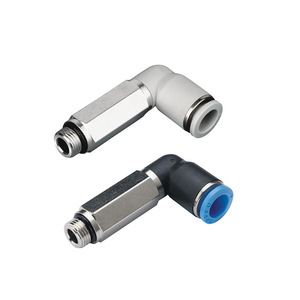 Xingyi Technology Pneumatic <b>Connector</b> GPLL4 6 8 10 G01 02 03 04 Right Angle L Type <b>Quick</b> Connect Hose Fitting - Product Image 2