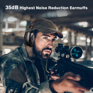 <span class=keywords><strong>Casque</strong></span> d'usine Protection auditive Sécurité Cache-oreilles électroniques <span class=keywords><strong>Tir</strong></span> 35dB Cache-oreilles antibruit <span class=keywords><strong>pour</strong></span> <span class=keywords><strong>le</strong></span> <span class=keywords><strong>tir</strong></span>, la chasse - Product Image 3