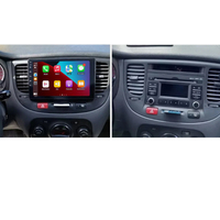 Autoradio Android pour KIA RIO 2 2005-2011 Écran tactile Stéréo de voiture Lecteur vidéo GPS avec Carplay sans fil BT FM USB 9 pouces Audio