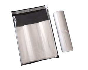 Sacs d'expédition pour vêtements en LDPE transparents, biodégradables, résistants aux chocs, refermables et auto-adhésifs Wangyuan - Product Image 1