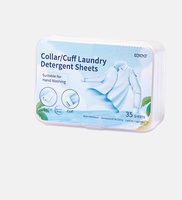 KELEE Tablette de détergent à lessive super condensée avec collier pour nettoyer en profondeur les taches difficiles Tablette de détergent à lessive écologique