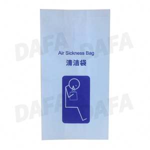 Disposable Airline Waterproof Air Sickness Garbage Vomit <b>Paper</b> <b>Bag</b> Cleaning Airline Airsickness <b>Bag</b> - Product Image 4