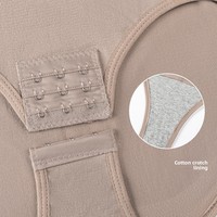 Tunique gainante post-partum en nylon sans couture, respirante, à maintien ferme, avec boutons, pour le remodelage abdominal, grande taille, style Pin-up