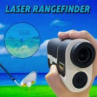 Nouveau télémètre Laser de Golf Ultra-clair 1200yd télémètre de télescope réglable 7x télémètre élégant et minimaliste