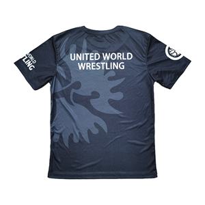 2025 Мужской трикотажный комплект для борьбы на заказ, футболки и шорты, полный сублимационный комплект из 2 предметов, Международный - Product Image 4