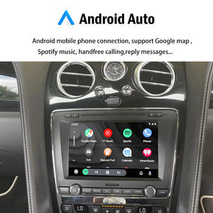 Interface vidéo multimédia sans fil AZTON Factory Radio Upgrade pour Apple CarPlay et Android Auto pour Bentley Continental Flying Spur - Product Image 5
