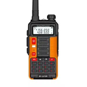 walkie talkie baofeng new arrival Suppliers-Walkie baofeng rádio UV-10r original, com 2 vias, alta potência, 10w, uso ao ar livre, sem fio, banda dupla