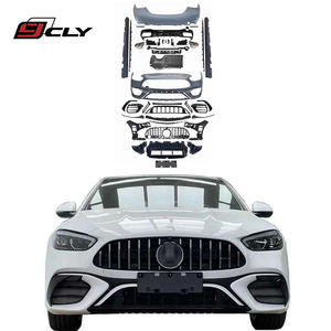 Kit Carrozzeria di Alta Qualità per <span class=keywords><strong>Mercedes</strong></span> Benz <span class=keywords><strong>Classe</strong></span> C W206, Kit Carrozzeria Modificato C63 AMG con <span class=keywords><strong>Paraurti</strong></span> - Product Image 1