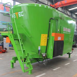 12m ³ 14m ³ 18m ³ 20m ³ Mezcladoras de piensos TMR Máquina mezcladora para granjas lecheras Corte de forraje para vacas con cuchillas y sistema de pesaje - Product Image 5