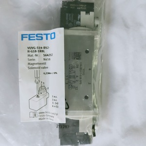 Válvula Solenoide Festo VUVG-S14-B52 M52 AH G18 1R8L 564212 AC 230V 1/2 pulg. Puerto de Entrada Válvulas de Control - Product Image 2