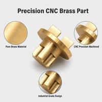 Accessoires de noyau de serrure en laiton OEM C3600 produit de services d'usinage de processus CNC matériel