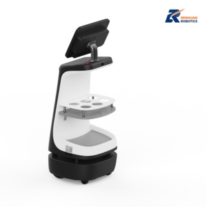 Robot de service <span class=keywords><strong>humanoïde</strong></span> Robint, robot d'accueil intelligent, 4G/5G Wi-Fi, contrôle Android, charge automatique, autonomie de 6 à 8 heures, navigation laser - Product Image 5