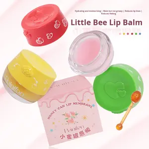 Ensemble de baumes à lèvres bio infusés aux fruits transfrontaliers, hydratant, nourrissant, masque à lèvres longue durée, hommes femmes, réduction des rides des lèvres - Product Image 2