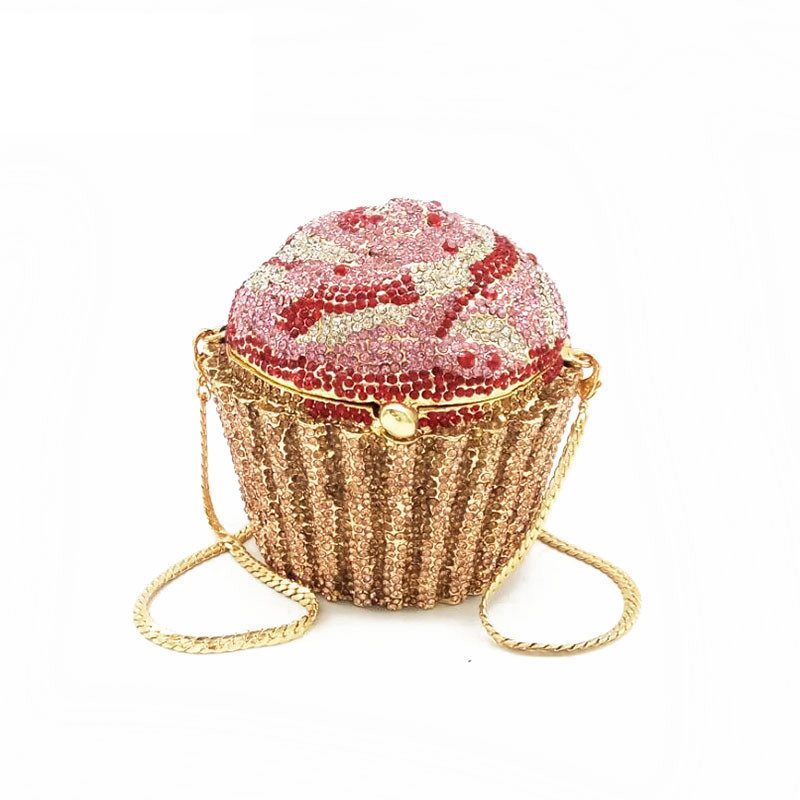 cupcake diamond purse