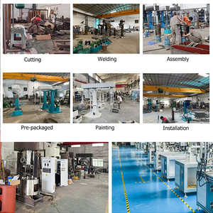 เครื่องผสมสารเคมีความเร็วสูง SUS304 พร้อมมอเตอร์ในตัว สำหรับทำสี  วัสดุเหล็กกล้าคาร์บอน SUS316L - Product Image 6