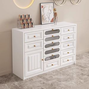 ตู้เก็บอุปกรณ์ทำเล็บแบบทันสมัยพร้อมลิ้นชักสำหรับจัดเก็บเครื่องสำอางและจัดแสดงบนโต๊ะ - Product Image 3