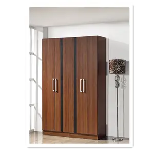Bedroom Furniture Africa Project Wooden Modern Design Clothes Cabinet Garderobe