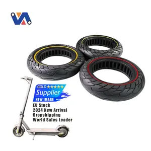 New Image EU Warehouse Solid Durable Tyre Rubber Anti-Explosion 60/70-6.5 10 Inch Tire For Ninebot Max G30 Electric Scooter Part