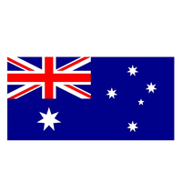 Vente en gros 3x5ft polyester australien personnalisé durable drapeaux australiens