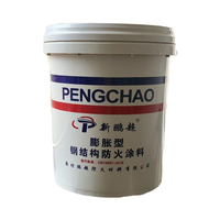 Revêtement polyuréthane ignifuge pour extérieur de bâtiment, peinture isolante résistante au feu 4h, température maximale 450°F, garantie 1 an