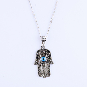 Necklace with pendant amulet lucky protection, <span class=keywords><strong>Kabbalah</strong></span>, Adjustable, against the evil eye jewelry, gift - Product Image 4