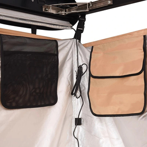Carpa de ducha portátil de despliegue rápido para exteriores, diseño de <span class=keywords><strong>toldo</strong></span> lateral para coche para acampar y senderismo convenientes - Product Image 3