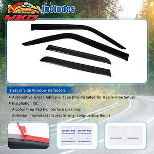 สำหรับรถจี๊ป แพทริออต ปี 07-18 ชุดบังแดดอะคริลิคกันฝน 4 ชิ้น - Product Image 5